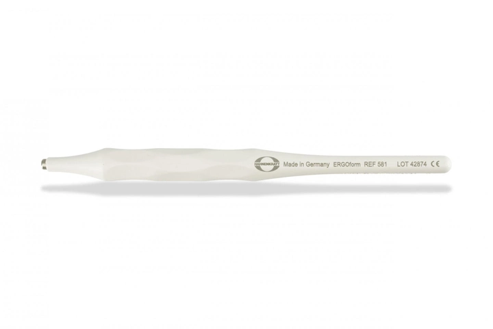Ручка для зеркала HAHNENKRATTE RGOform пластик PEEK 210°C,белая. - изображение 1