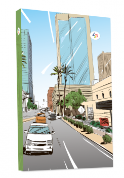 Блокнот ТМ Profiplan Streets note A5 green - Фото 1 Блокнот ТМ Profiplan Streets note A5 green - изображение 1