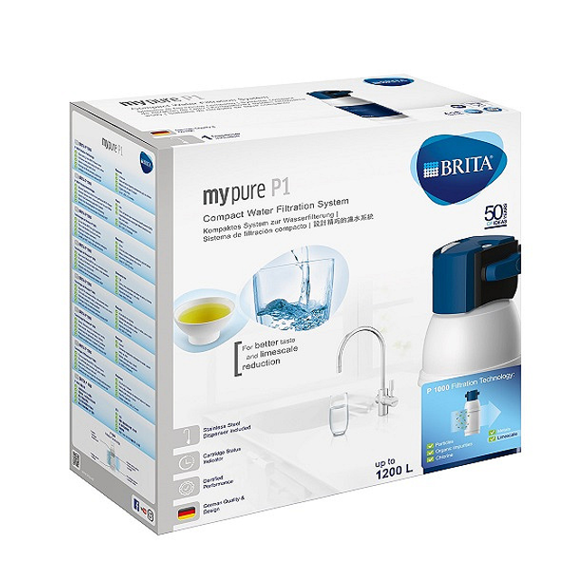 Проточный фильтр питьевой воды Brita My Pure P1 - изображение 2