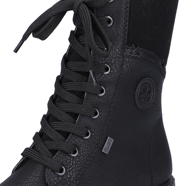 Zimowe botki damskie na obcasie Rieker 72048-01 39 25.3 cm Czarne (4060596658104) - obraz 10