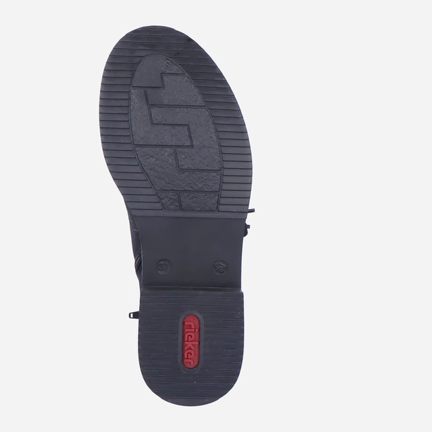 Zimowe botki damskie na obcasie Rieker 72048-01 40 26 cm Czarne (4060596658111) - obraz 9