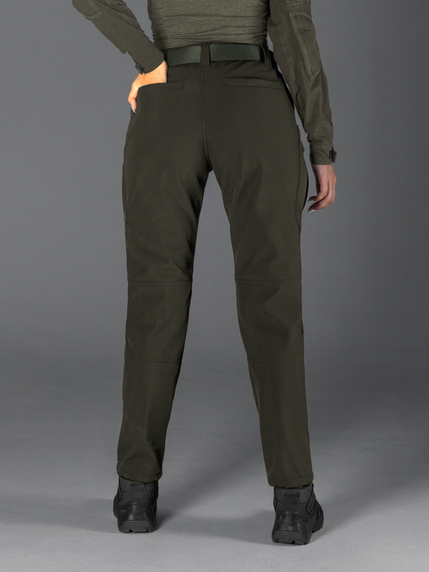 Тактические штаны утепленные женские BEZET Эшелон 6368 3XL Хаки (ROZ6501048840) - изображение 2