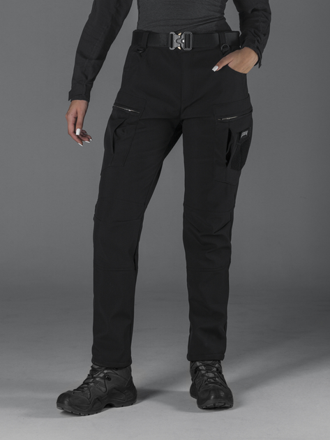 Тактические штаны утепленные женские BEZET Эшелон 6026 XXL Черные (ROZ6501048846) - изображение 1