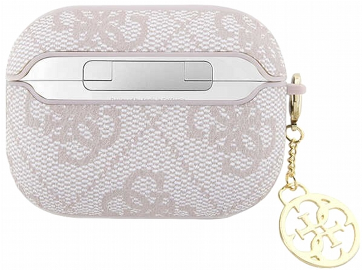 Чохол CG Mobile Guess 4G Charm Collection GUAP2G4GSMP для AirPods Pro 2 Pink (3666339102500) - зображення 3