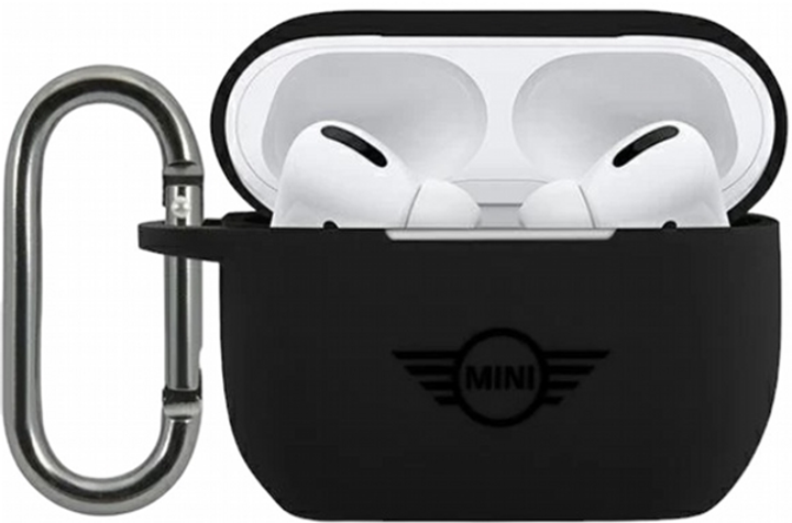Etui CG Mobile Mini Morris Hard Case Silicone Collection do AirPods Pro Czarny (3700740490419) - obraz 3