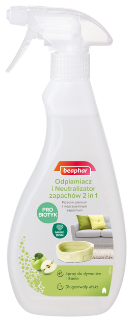 Odplamiacz i neutralizator zapachow Beaphar 2 w 1, 500 ml (8711231127429) - obraz 1