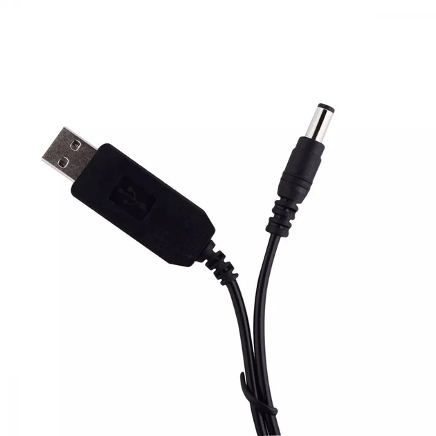 Кабель для роутера, підвищуючий перехідник USB 5V to 12V DC 5.5х2.1 з перетворювачем - Фото 3 Кабель для роутера, підвищуючий перехідник USB 5V to 12V DC 5.5х2.1 з перетворювачем - зображення 3