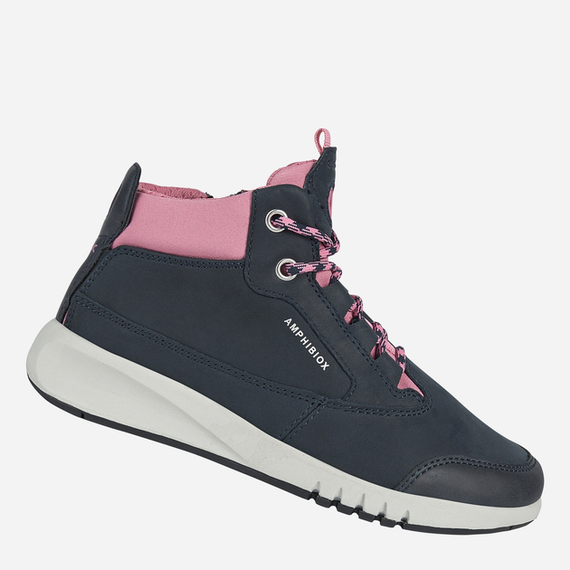 Jesienne trzewiki dziewczęce Geox Ankle Boots J16FLA0CL1 C4268 32 Szare (8050036282392) - obraz 2