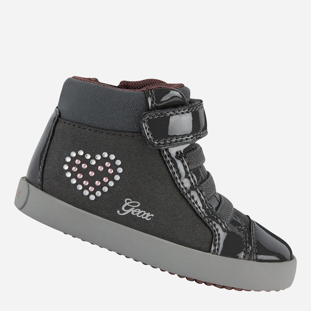 Jesienne trzewiki dziewczęce Geox Sneakers B261MA0AU02-C9002 26 Szare (8050036677525) - obraz 2