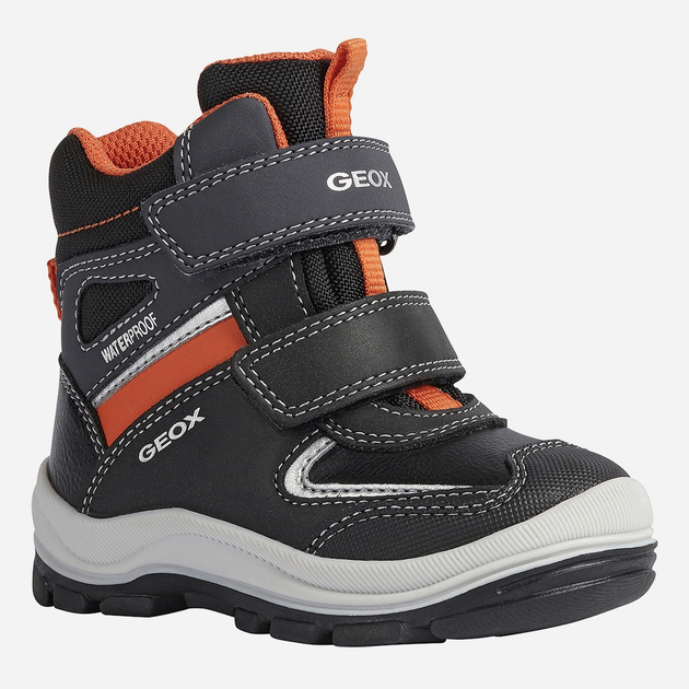 Trzewiki chłopięce Geox Ankle Boots B044HB050FU-C0038 22 Czarne (8050036158093) - obraz 3