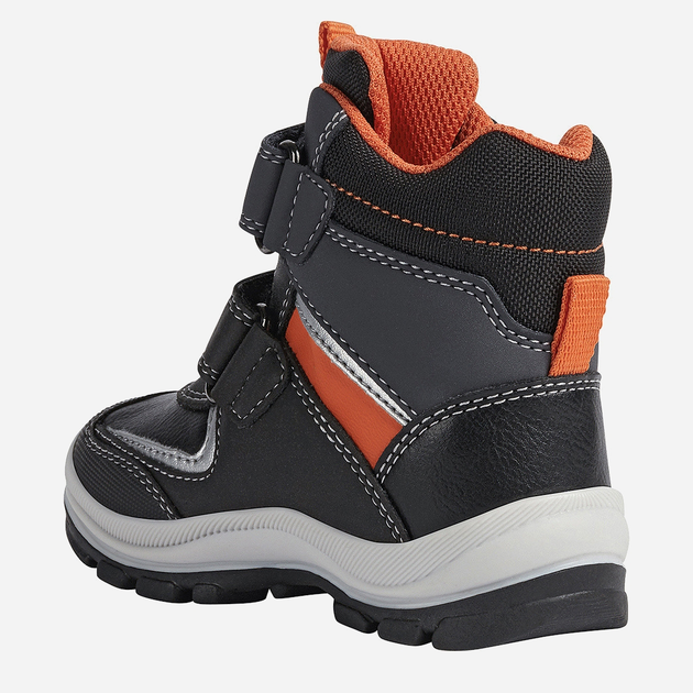 Trzewiki chłopięce Geox Ankle Boots B044HB050FU-C0038 22 Czarne (8050036158093) - obraz 4