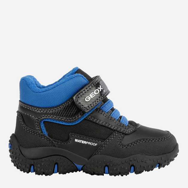 Черевики дитячі Geox Sneakers B1642A0CEFU-C0245 22 Чорні (8050036404282) - зображення 1