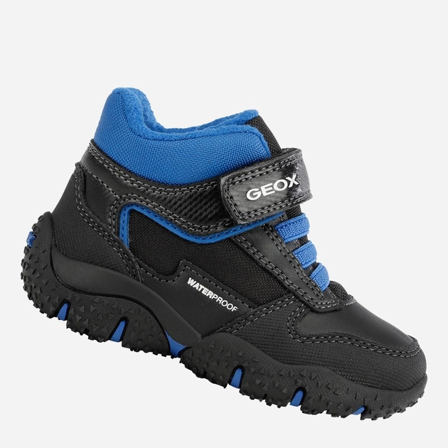 Черевики дитячі Geox Sneakers B1642A0CEFU-C0245 27 Чорні (8050036404336) - зображення 2