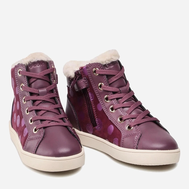 Дитячі кеди для дівчинки Geox Sneakers J16EUC0BSBC-C8017 27 Рожеві (8050036274168) - зображення 2
