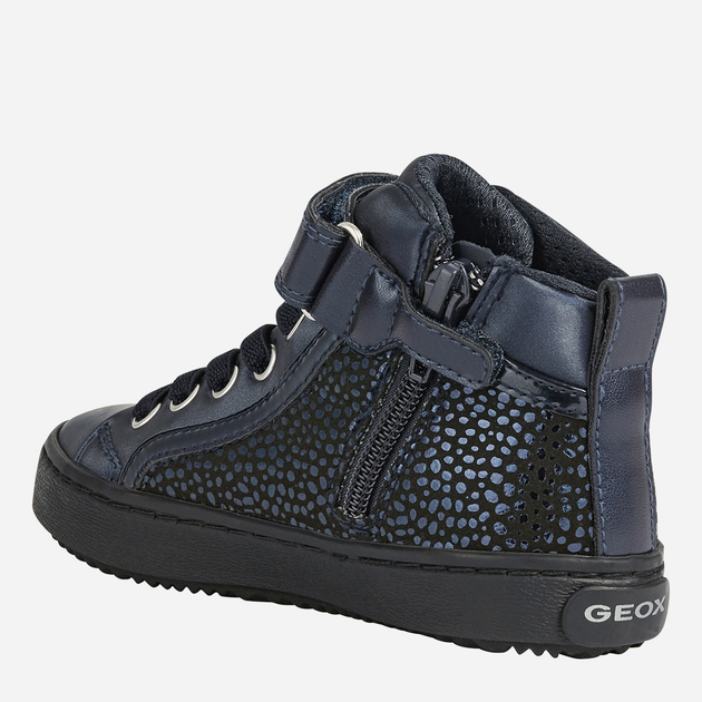 Дитячі кеди для дівчинки Geox Sneakers J744GI0DHAJ-C4002 24 Сині (8050036295781) - зображення 4