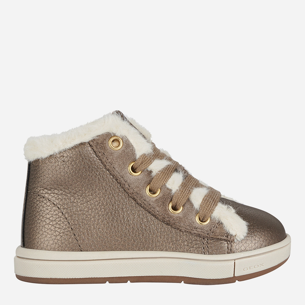 Дитячі кеди для дівчинки Geox Sneakers B044AA000AK-C9006 25 Бронзові (B044AA000AKC900625) - зображення 1