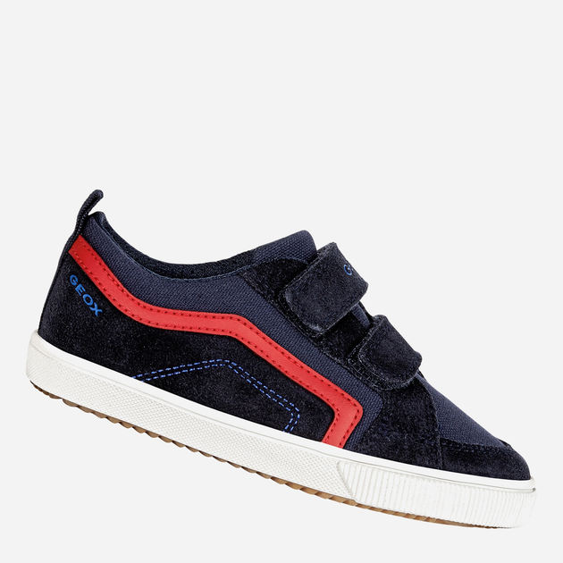 Sneakersy chłopięce na rzepy Geox Sneakers J152CA02210-C0735 34 Niebieskie (8050036046062) - obraz 3