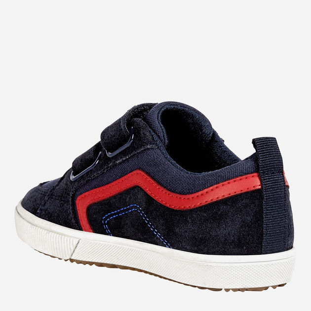 Sneakersy chłopięce na rzepy Geox Sneakers J152CA02210-C0735 32 Niebieskie (8050036046048) - obraz 4