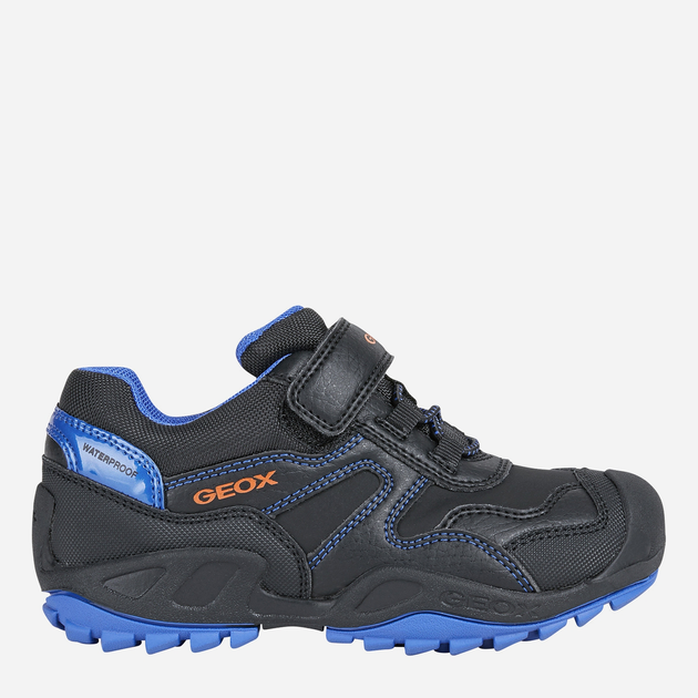 Buty sportowe chłopięce na rzepy Geox Sneakers J16CBB050BU-C0245 26 Czarne (8050036177049) - obraz 1