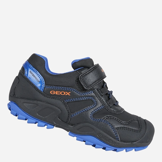 Дитячі кросівки для хлопчика Geox Sneakers J16CBB050BU-C0245 27 Чорні (8050036177056) - зображення 2
