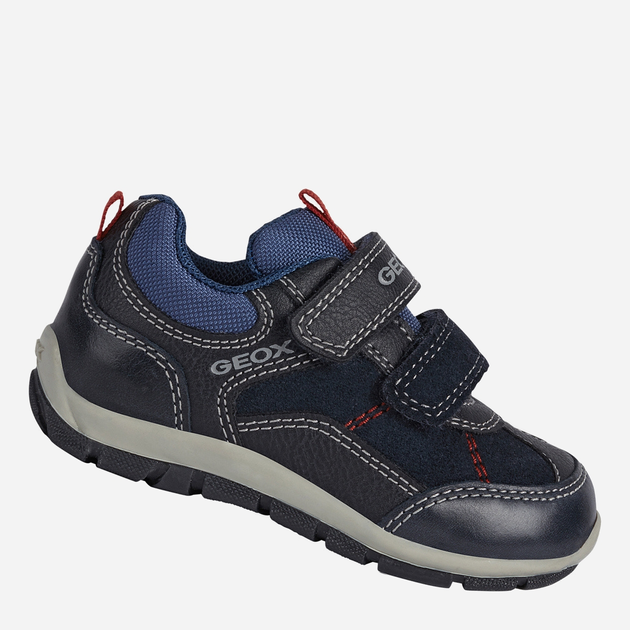 Buty sportowe chłopięce na rzepy Geox Sneakers B1632A022FU-C0700 23 Niebieskie (8050036217554) - obraz 2
