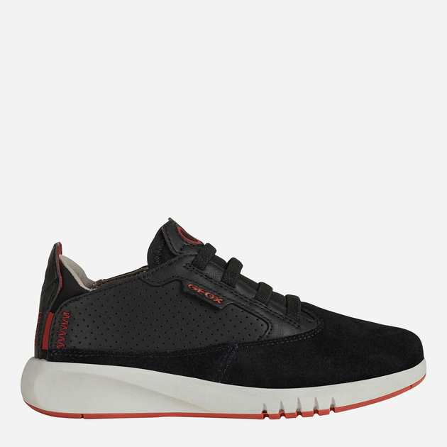 Buty sportowe chłopięce Geox Sneakers J16BNA02285-C0260 34 Czarne (8050036267320) - obraz 1