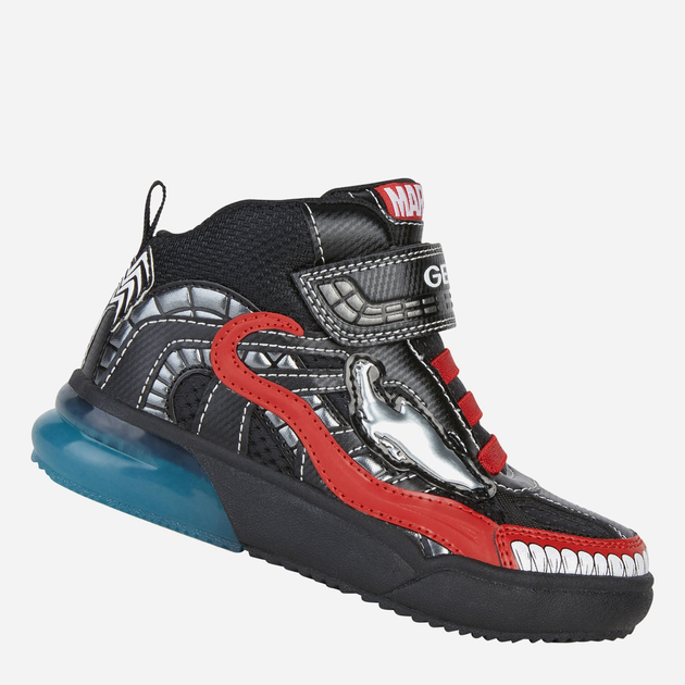 Дитячі кросівки для хлопчика Geox Sneakers J269YD011CE-C0048 28 Чорні (8050036726186) - зображення 2