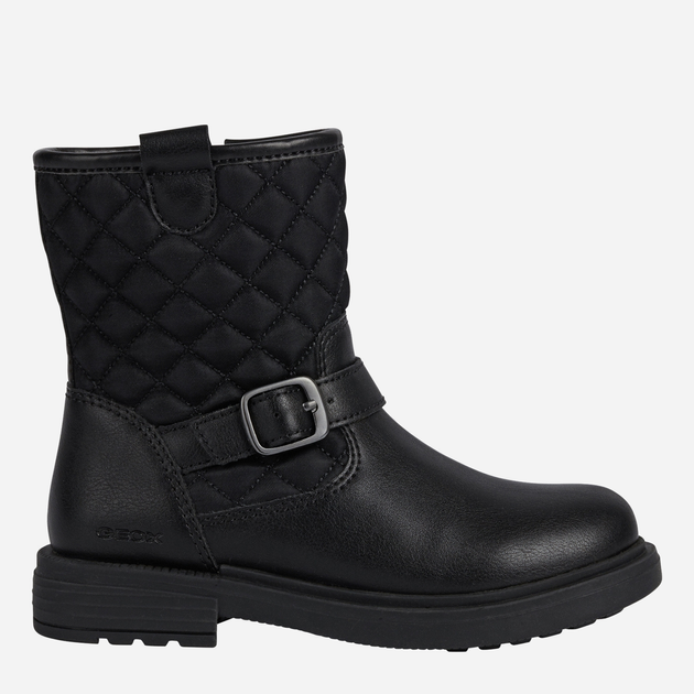 Kozaki dziewczęce Geox Ankle Boots J169QH054FU-C9999 28 Czarne (8050036189035) - obraz 1