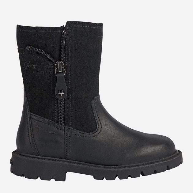 Чоботи дитячі Geox Boots J16EYB00043-C9999 35 Чорні (8050036277701) - зображення 1