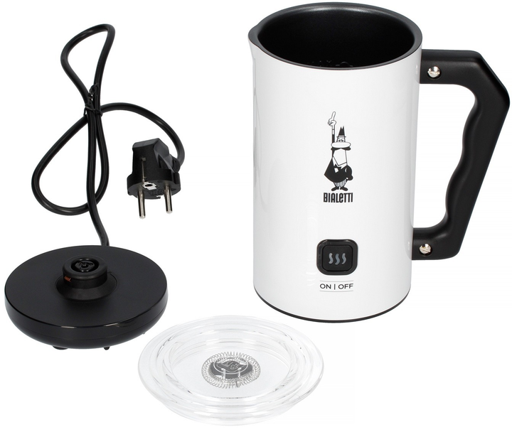 Спінювач молока Bialetti Milk Frother MKF02 Bianco - зображення 3