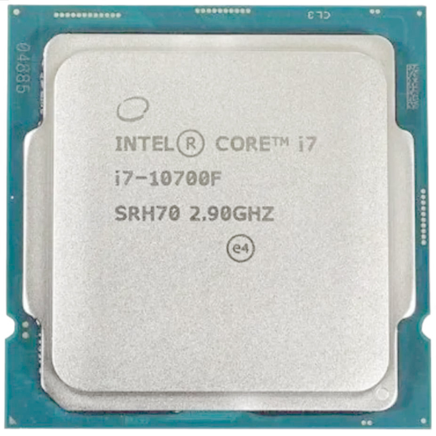 Процесор Intel Core i7 10700F 2.90 ГГц / 16 МБ (CM8070104282329) s1200 Tray - зображення 1