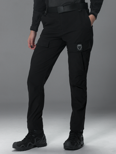 Тактичні штани жіночі BEZET Шпигун 6186 XXL Чорні (ROZ6501048931) - зображення 1