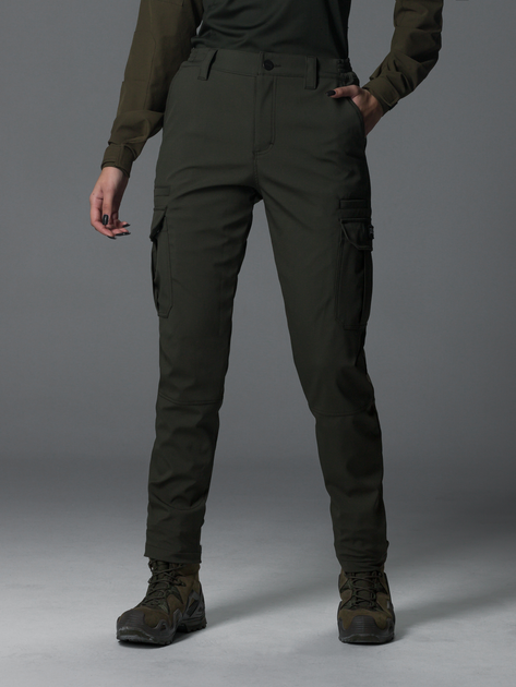 Тактичні штани жіночі BEZET Basic 6206 XXL Хакі (ROZ6501048938) - зображення 1