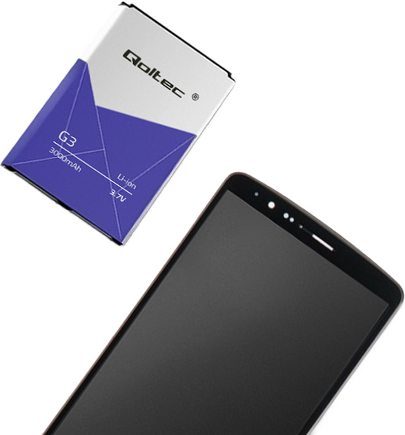 Bateria Qoltec do LG BL-53YH G3 3000 mAh (5901878520179) - obraz 4
