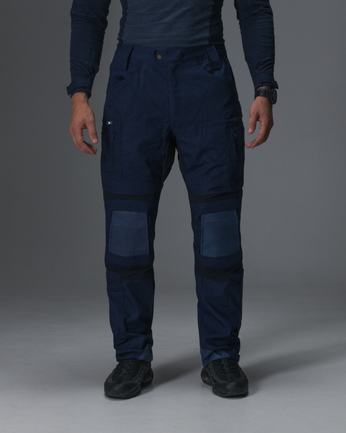 Тактические штаны мужские BEZET Strike 9688 S Синие (2000105900920) - изображение 1