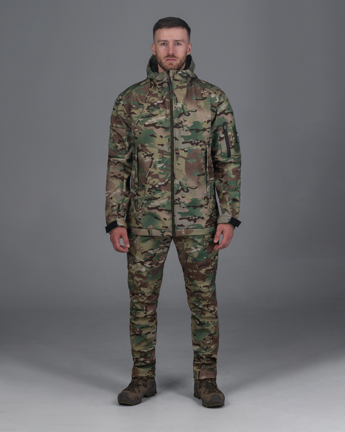 Тактическая куртка мужская BEZET Робокоп 2.0 9582 3XL Камуфляжная (2000000003429) - изображение 1