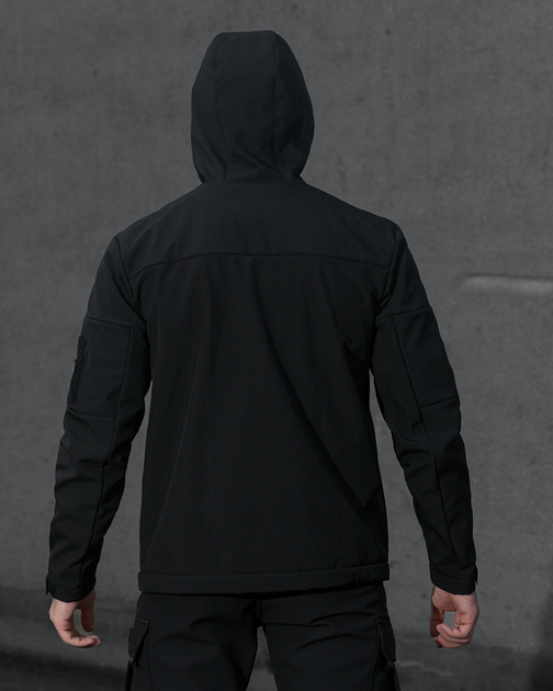 Тактична куртка чоловіча BEZET Робокоп 2.0 9869 XXL Чорна (2000093216058) - зображення 2
