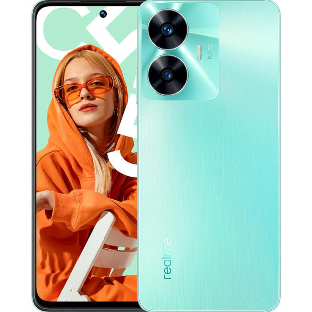 Смартфон Realme C55 8/256GB (RMX3710) NFC Dual Sim Rainforest, 6.72 ...