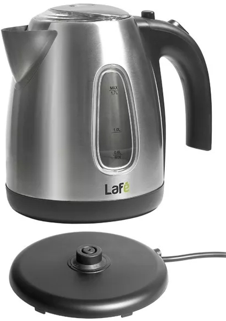 Електрочайник Lafe CEG003 1.7 л Нержавіюча сталь (LAFCZA45008) - зображення 4