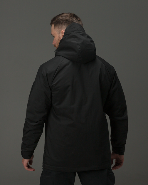 Тактична куртка чоловіча BEZET Techwear 1058 S Чорна (2000377854686) - зображення 2