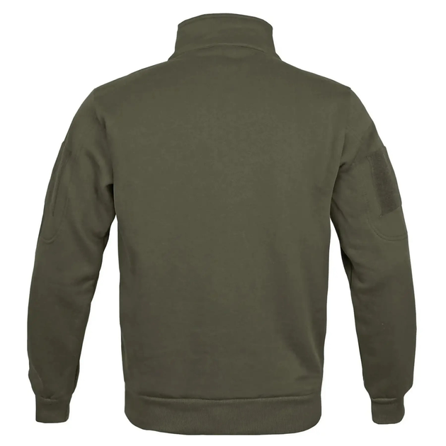 Реглан тактичний на блискавці Sturm Mil-Tec TACTICAL SWEAT-SHIRT WITH ZIPPER RANGER GREEN XL (11472512) - зображення 2