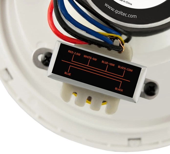 Głośnik sufitowy Qoltec RMS 10 W White (56500) - obraz 3