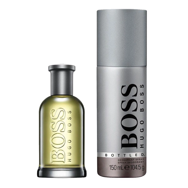Zestaw Hugo Boss Bottled Woda perfumowana 50 ml + Dezodorant w sprayu 150 ml (3616304197802) - obraz 1