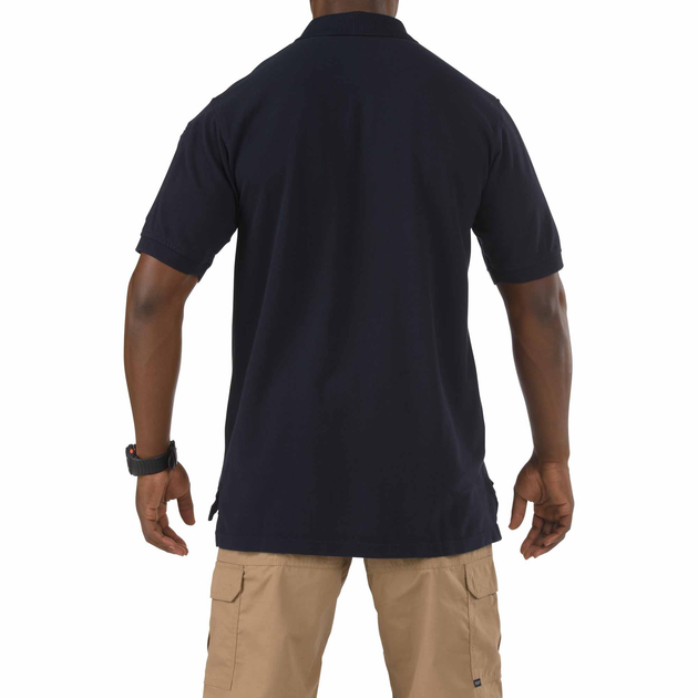 Футболка Поло тактична з коротким рукавом 5.11 Tactical Professional Polo - Short Sleeve Dark Navy L (41060-724) - изображение 2