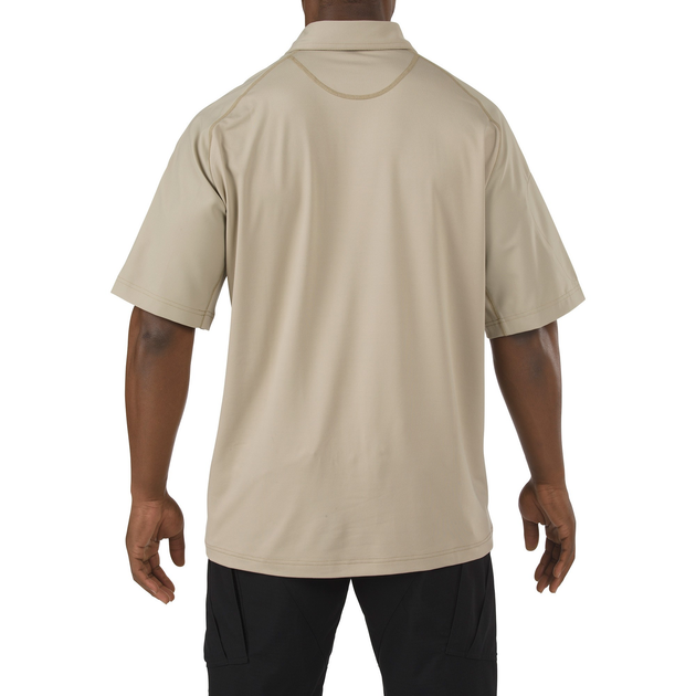 Футболка Поло тактична з коротким рукавом 5.11 Tactical RAPID PERFORMANCE POLO - SHORT SLEEVE Silver Tan XL (41018-160) - изображение 2