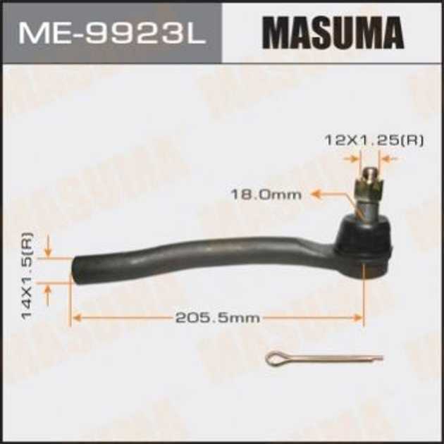 Рулевые наконечники MASUMA ME9923L Honda Pilot 53560STXA02 - изображение 1