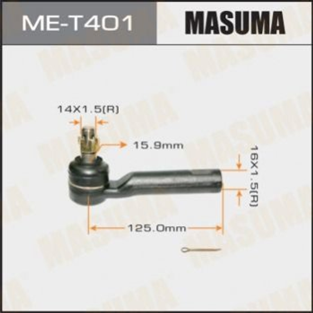 Рулевые наконечники MASUMA MET401 Toyota Land Cruiser; Lexus GX 4504669245, 4504609340 - изображение 1