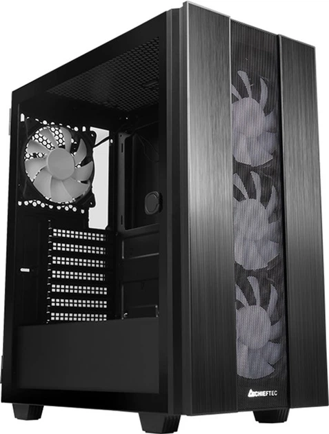 Obudowa Chieftec Gaming Hunter 2 ze szkla hartowanego (GS-02B-OP) - obraz 6