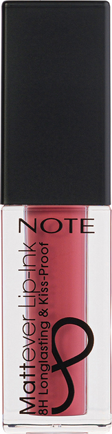 Акция на Матовий флюїд для губ Note Mattever Lip-Ink 08 Antique Pink 4.5 мл от Rozetka