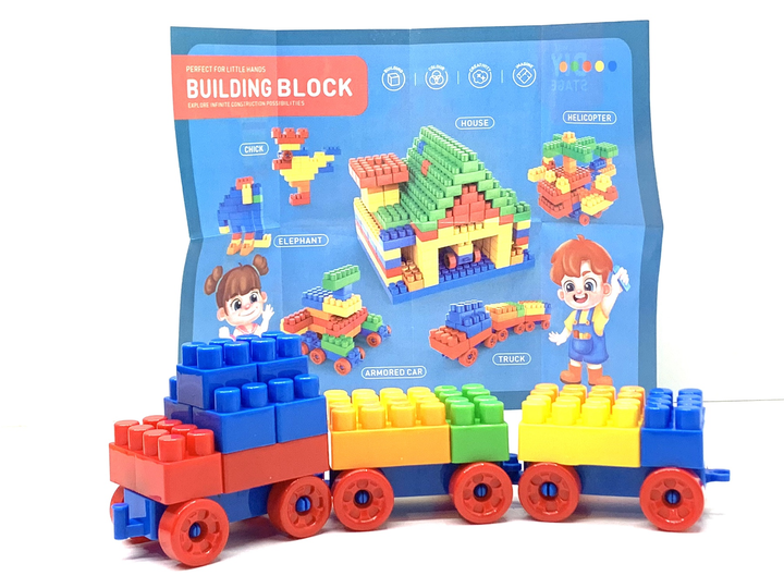 Конструктор Building Block в ведре 330 деталей (JX688-197) – игрушки с ...